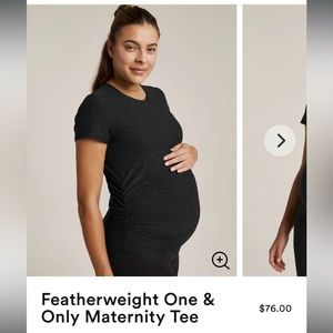 Beyond yoga featherweight maternity t shirt